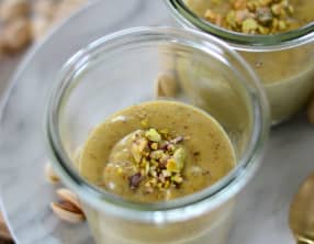 Crème dessert à la pistache