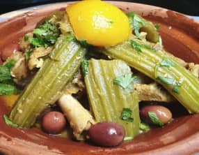 Tajine Marocain Aux Cardons