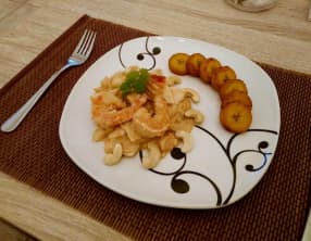 Poulet Xinxim et ses bananes plantains