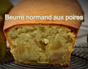 Beurré normand aux poires.