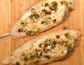 Sole aux câpres et aux amandes