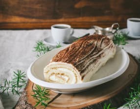 Bûche tiramisu