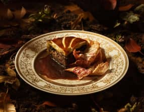 Cane sauvage en croûte d’or