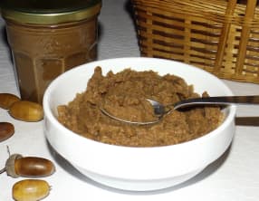 Crème de glands à la vanille