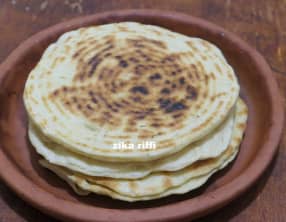 Galette de semoule farcie brousse maison