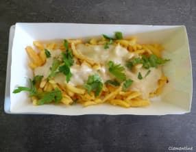 Spätzle à la crème de Munster