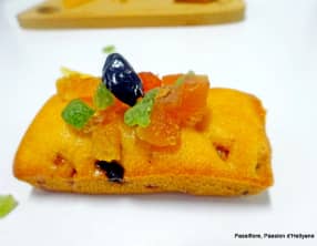 Financiers aux fruits confits