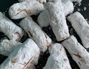Amaretti au miel, agrumes et fleur d’oranger