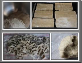 Lasagnes ou tagliatelles à la farine de châtaigne