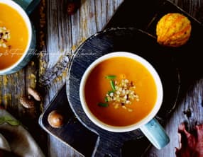 Soupe de potimarron crémeuse