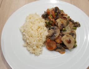 Blanquette de boudin blanc