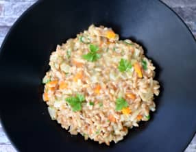 Risotto aux graines d'épeautre