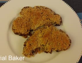 Steak de chou-fleur gratiné