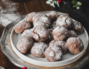 Crinkles au chocolat