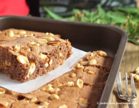 Brownie Chocolat-Cacahuètes