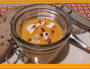Velouté de carottes au St Môret