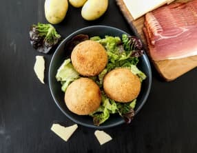 Cromesquis à la raclette