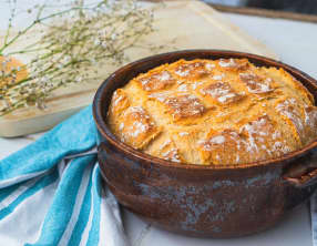 Pain cocotte rustique