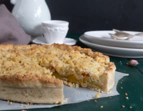 Tarte aux mirabelles façon crumble