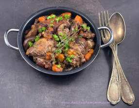 Coq au vin en version express