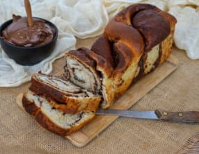 Babka à la pâte à tartiner
