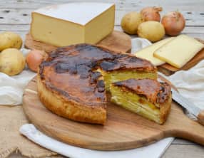 Tourte pommes de terre à la Raclette de Savoie