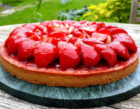 Tarte aux fraises