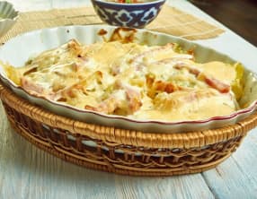 tartiflette légère variée