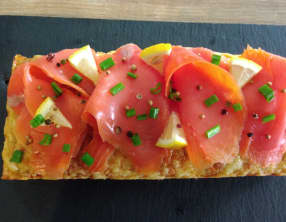 Cake au saumon de Nicolas Bernadé