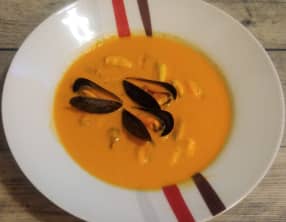Bisque de moules