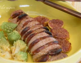 Filet mignon au chorizo