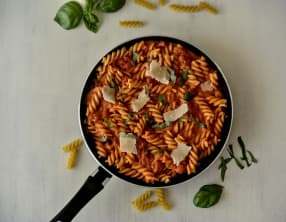 Pâtes à la sauce vodka