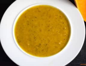 Soupe de butternut et carottes