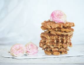 Gaufre patate douce sans lactose