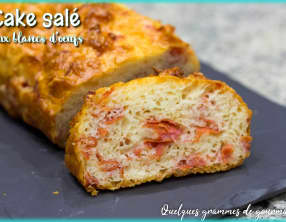 Cake salé aux blancs d'oeufs