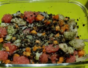 Salade de lentilles