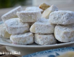 Sablés au citron fondants
