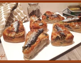 Mini-cakes aux sardines et brocolis