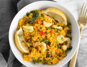 Riz aux fruits de mer