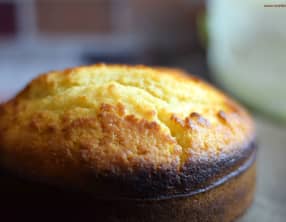 Gâteau au chou blanc et chocolat blanc