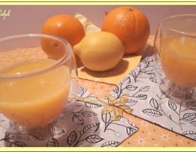 Jus de citron, oranges et fleur d’oranger