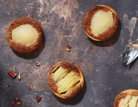 Tartelettes aux poires et à la noix de pécan