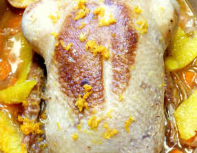 Cannette à l'orange