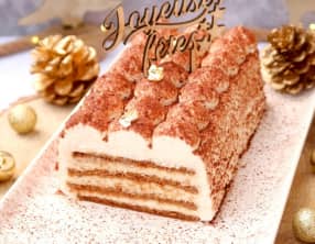Bûche façon tiramisu