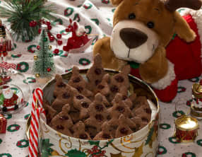 Sablés Petits Sapins Chocolat