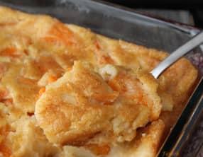 Clafoutis aux abricots au sirop d'agave