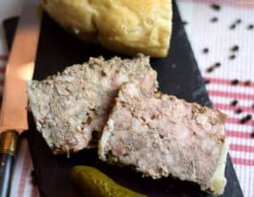 Terrine de porc au calvados