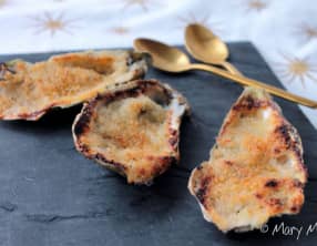 Huîtres chaudes aux herbes