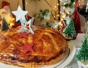 Feuilleté au jambon et au fromage façon tourte