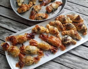 Bonbons de pruneaux farcis aux rillettes